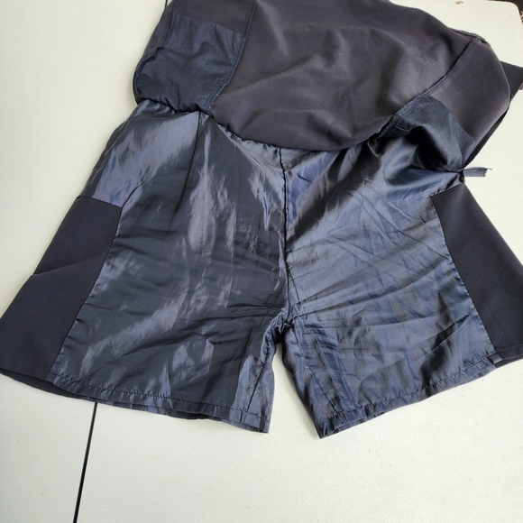 AW GOLF SKORT SKIRT BY ALLYSON WHITMORE Black POCKETS Adjastable Waist Sz 8 - Picture 7 of 11